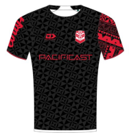 Tonga Black Training Tee (Junior)